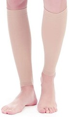 BSERA Calf Compression Sleeve Women, X-Large (Calf 18″-19.5″) Skin/Nude 2 Pairs