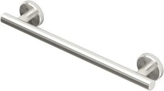 12″ ADA Grab Bar Satin Nickel Stainless Steel 250 lb