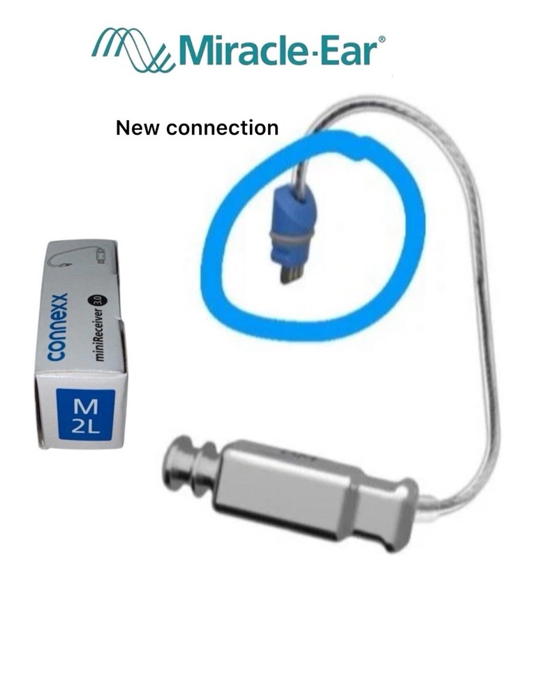 Miracle Ear 3.0 2M Receiver – LEFT Side Only Genuine Miracle Ear Replacement NEW