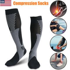 Compression Socks Stockings for Indoor&Outdoor Fitness Cycling Marathon Camping