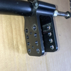 Quickie Iris Axle Assembly – 19 1/4″ between Brackets – 1/2″ Axle