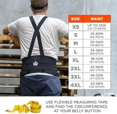 Adjustable XL ProFlex Back Belt – 7.5″ Elastic with Comfortable Adjuster Straps