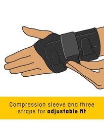FUTURO Compression Stabilizing Wrist Brace Left Hand L/XL Large Extra Large New