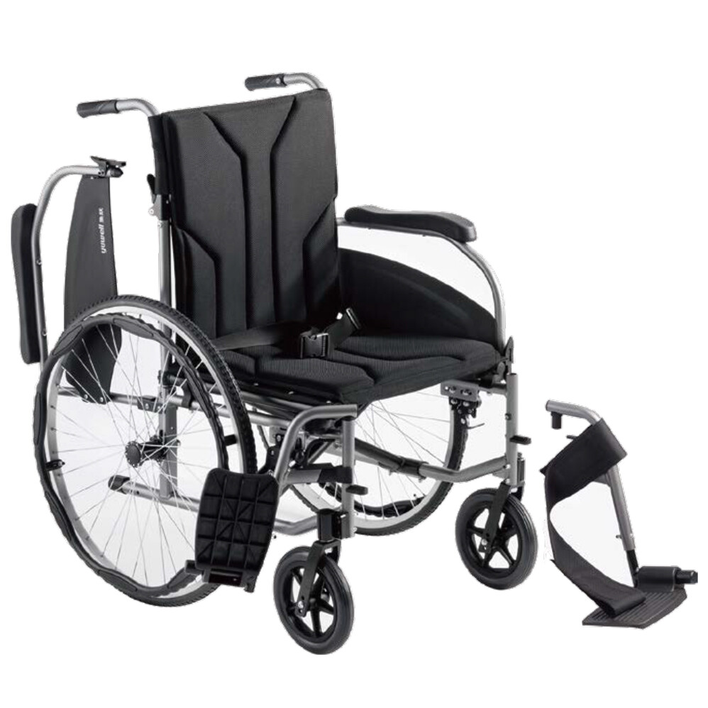 Yuwell H065C Lightweight Manual Wheelchair for Adults Foldable Transportation