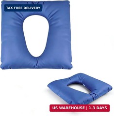 Padded Toilet Seat Riser Adds 3.15 Cotton Core, Waterproof PU Leather Cushion fo