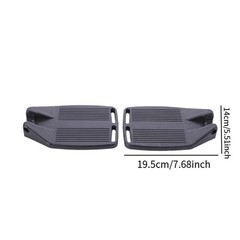 Wheelchair Footrest Pedal Nonslip Texture Foot Plate Pedal Replacement