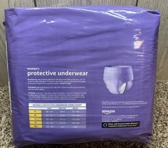 Amazon Basics Women’s Protective Underwear. Size: XXL. 14 Pakc