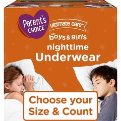 Nighttime Underwear for Boys and Girls Large Extra Large 38 Count Bedwetting