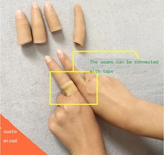amputation fake-fingers cosmetic finger prothesis artificial silicone fingers