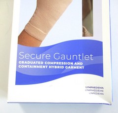 Sigvaris Graduated Compression Gauntlet 561GXS78 Light Beige Lymphedema New