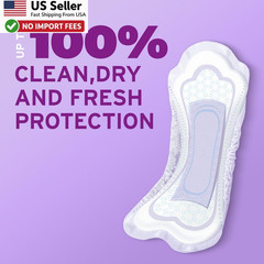 Poise Incontinence Pads Bladder Leaks Light Absorbency Regular 54 Count FROM USA