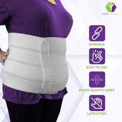 NEW Premium Plus Size Bariatric 4 Panel 12″ abdominal waist binder