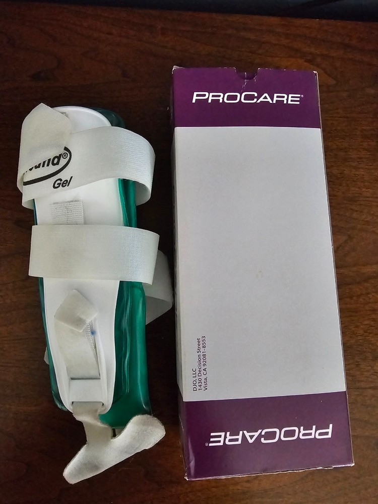 PROCARE Surround Gel Ankle Brace, Medium, Height 9″