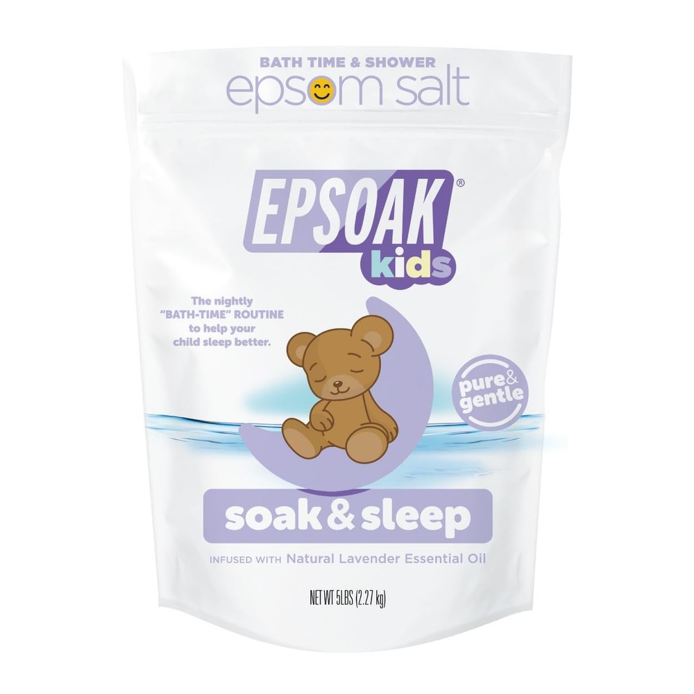 Epsoak Kids 5lb Lavender Soak & Sleep Epsom Salt – San Francisco Salt