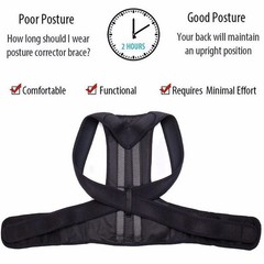 Adjustable Posture Corrector Low Back Support Shoulder Brace Belt For Men&Women