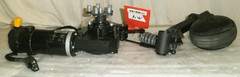 WHEELCHAIR MOTOR QUANTUM EDGE 2.0 MOT154324-01 WITH CASTER AS PICTURE