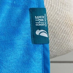 Unisex Youth & Adult Adaptive Bib Teal Blue Standard Shape Adjustable Waterproof