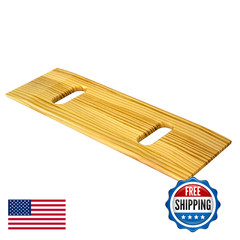 FabLife Deluxe Hardwood Transfer Board Slide Assist Disability Patient Mobility