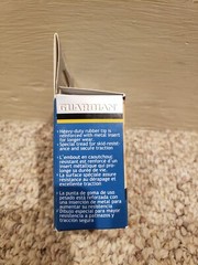 Guardian Quad Cane Tips 5/8″ (1.6 cm) Metal Reinforced 4 Count, Gray, 2172