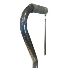RMS 4 Prong Quad Base Walking Stick Adjustable Foam Handle Lightweight Cane