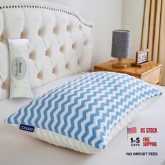 Pillows Queen Size for Bed – Adjustable Firm Pillow for Back Queen (Pack of 1)