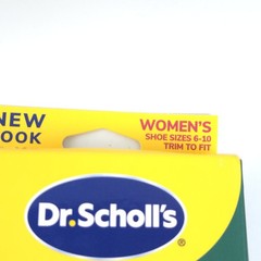 Dr. Scholl’s Sport Insoles Superior Shock Absorption/ Arch Support, Womens 6-10