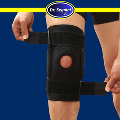 KNEE BRACE HINGED COMPRESSION SLEEVE JOINT SUPPORT OPEN PATELLA STABILIZER WRAP✅
