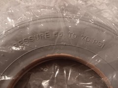 Pneumatic Treaded Tire, 8″ X 1 3/4″ (200×44), Non-Marking- Mobility Scooter NEW