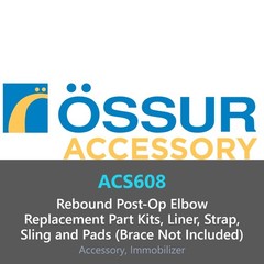 Ossur Rebound Post-Op Elbow Replacement Parts Kit (Brace Not Included)