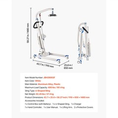 Uimoso Electric Patient Lift Folding Patient Transfer with U-Shaped Sling