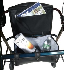 Lightweight 4 Wheel Rollator Rolling Walker Mobility, Weighs only 12 lbs.