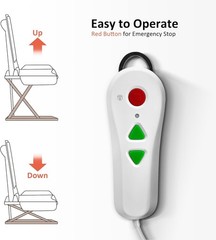 Electric Lift Assist Chair Bath Get Up Floor Help Stand Knee Replacement MCombo