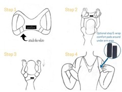 Discreet Unisex Posture Corrector That Provide Clavicle and Shoulder Support