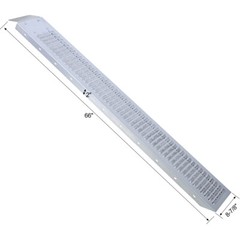 2Pcs 66″ Loading Ramps 960lbs for Pickup Trucks Steel Dirt Bike ATV Quad Ramp