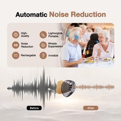 New Hearing aids Smart Advanced hearing loss help Professional CIC for elderly