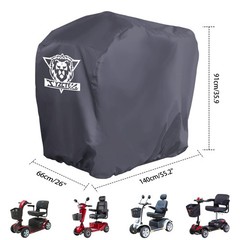 XYZCTEM Mobility Scooter Storage Cover, Heavy Duty 420D Polyester Oxford Waterpr