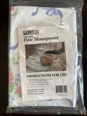 Lumex Inflatable Hair Shampooer Basin Flower Print 22″ Round