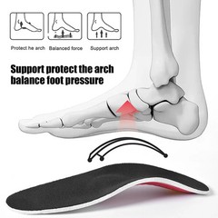 Arch Support Orthotic Insoles, Medical Orthopedic Insoles for Flat Feet