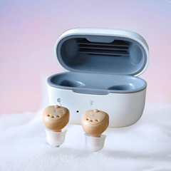 Rechargeable Hearing Aids Bluetooth With Noise Cancelling,OTC Invisible In Ear
