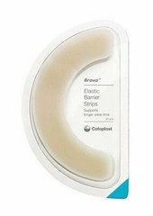 Coloplast Brava 120700 Elastic Barrier Strips -Two Boxes 40 Pieces Beige