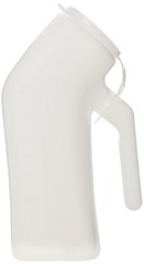 Grafco Male Urinal with Lid, 32 Oz/1000 ml Capacity, Medical Urine Bottle for…