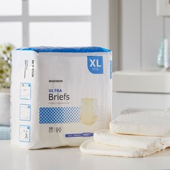60 McKesson Ultra Heavy Absorbency Adult Disposable Brief Diapers XL Tab Closure