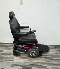 PRIDE JAZZY 1450 POWERCHAIR , ALL TERRAIN TIRES . PRISTINE . 600 LBS CAPACITY.