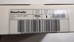 Bauerfeind OmoTrain Shoulder Brace Pain Relief & Support, Size 1 Titan Open Box