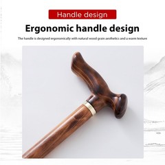 H G Guyue Guyue Mens And Womens Handcrafted Wooden Canes Ergonomic Design