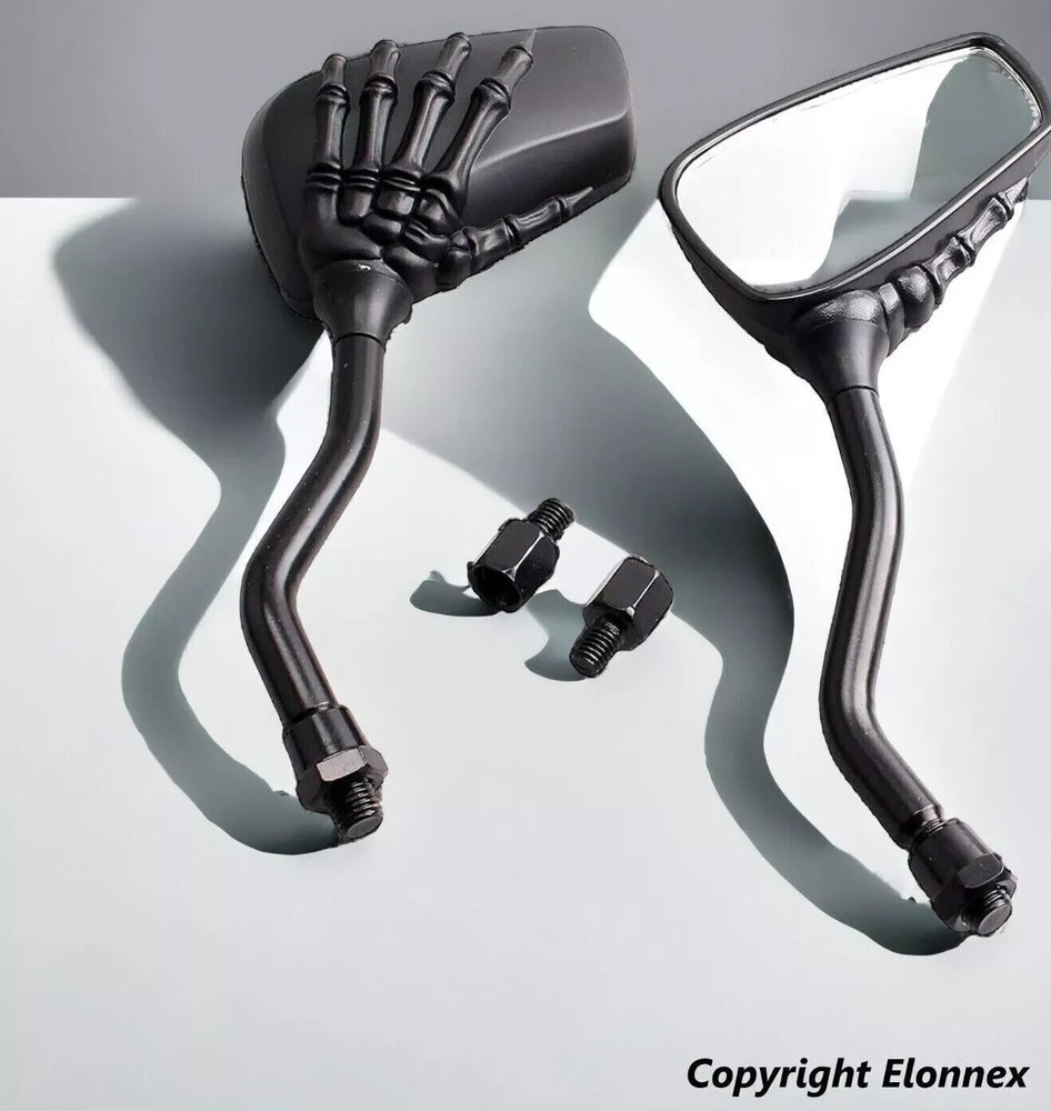PRIDE MOBILITY SCOOTER MIRRORS WITH 8mm and 10mm ADAPTERS