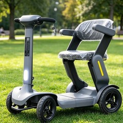 PAISEEC 4 Wheel Folding Mobility Scooter Electric Power Wheelchairs Long Range