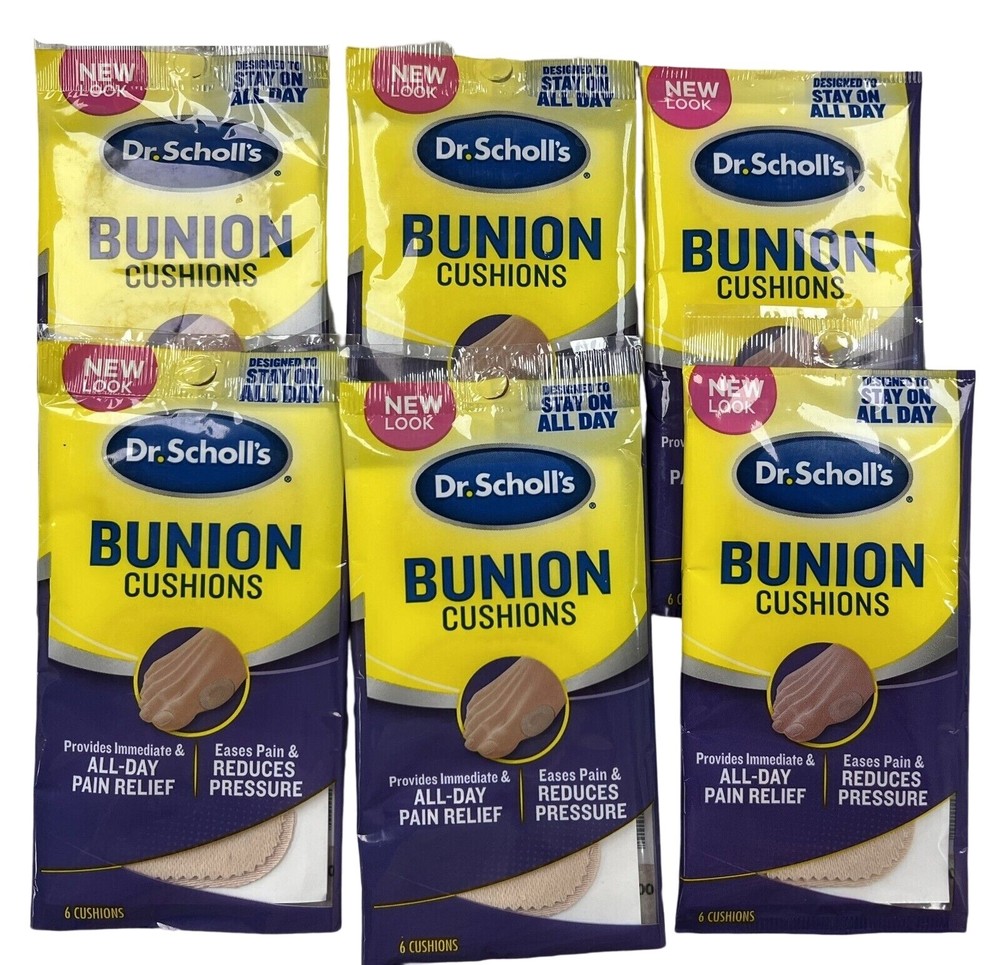 Dr Scholls BUNION Cushions Felt 6ct ( 6 pack )