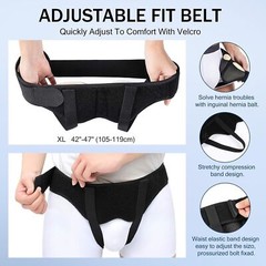Hernia Support Belt Inguinal Groin Hernia Pain Relief Truss Brace for Men/Women