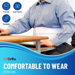 NYOrtho Bariatric Abdominal Binder,12-Inch 45-60 Inch, 4 Panel – 12″ High